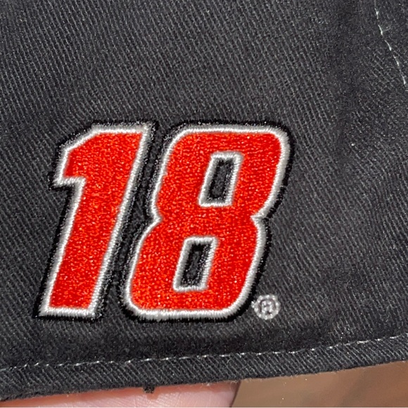 Kyle Busch Interstate Batteries NASCAR Adjustable Hat #18 Green - Picture 10 of 13